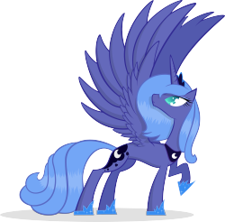 theponyartcollection:  Princess Luna Has