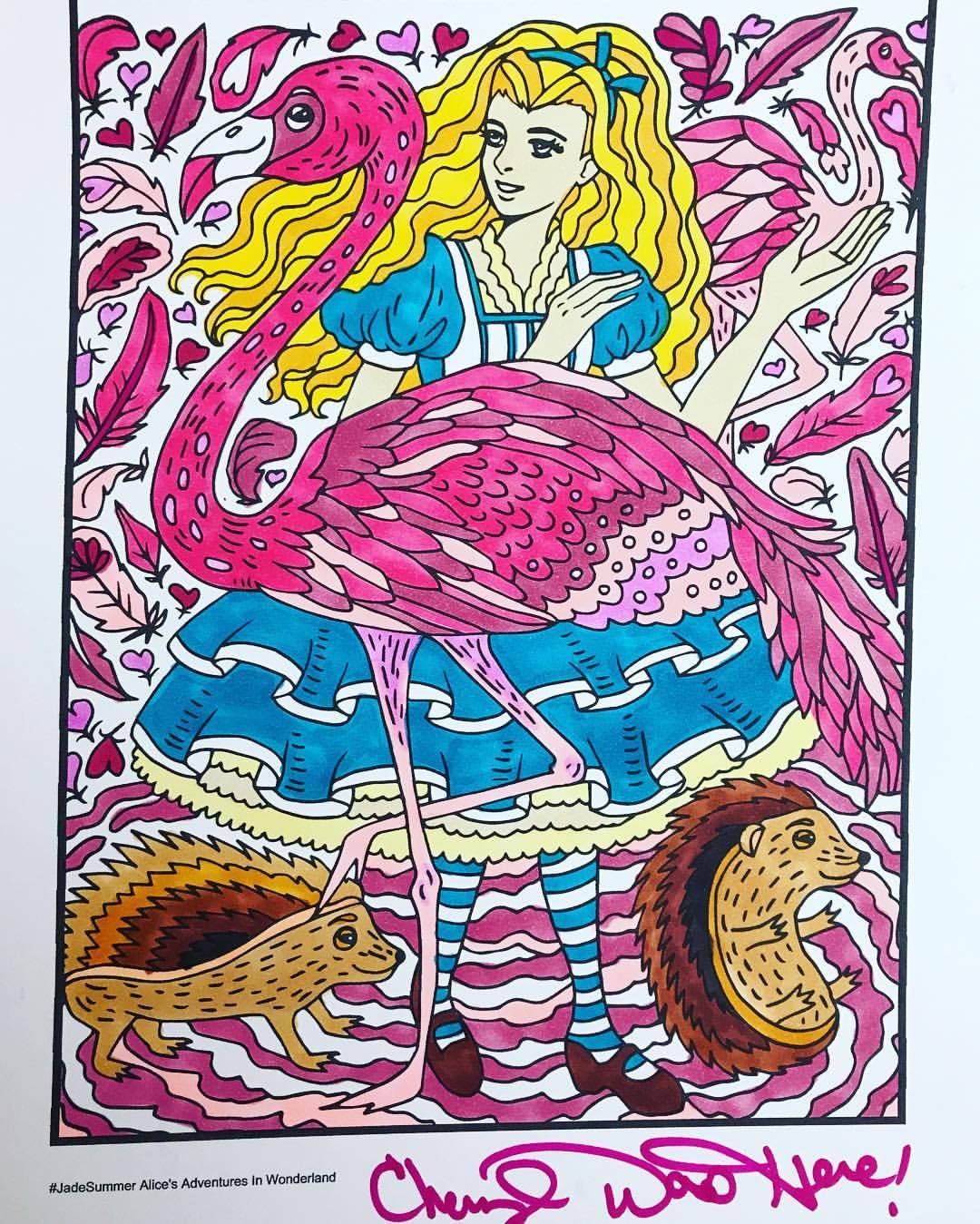 Cheryl Colors — #cherylcolors #jadesummer Alice’s Adventures in...