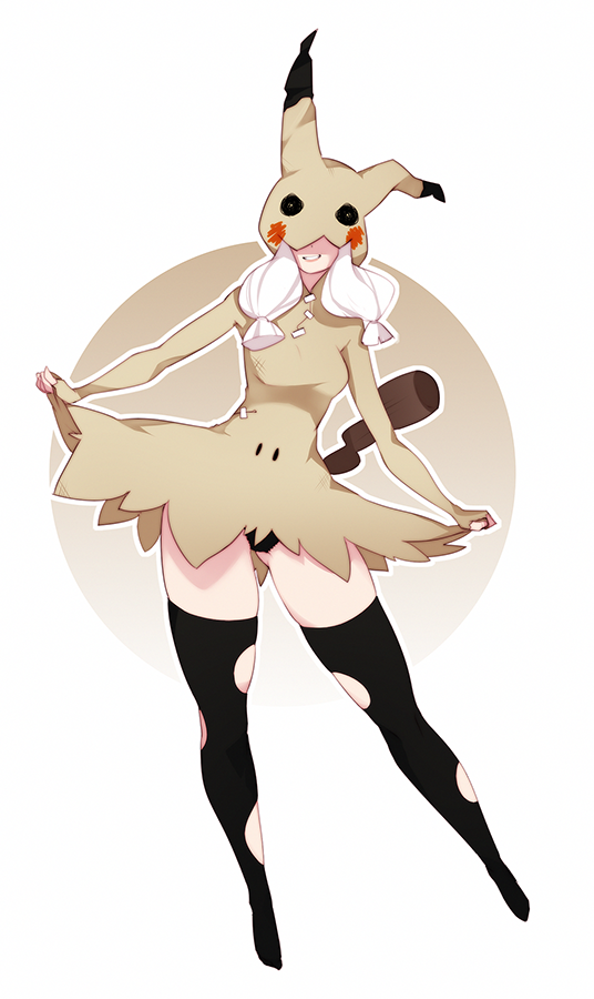raccoonindisguise:  Mimikyu gijinka : )  Supported on Patreon  &lt;3