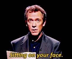 mistynats:  Hugh Laurie reciting terms approved for use by Viacom. 