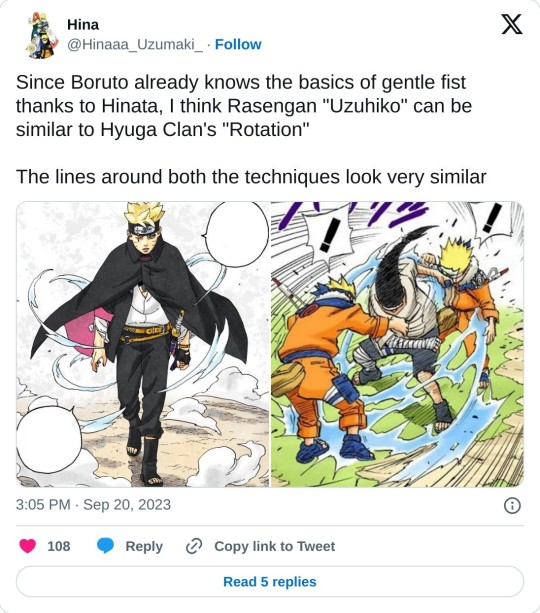 Boruto: Two Blue Vortex revela o que aconteceu com Naruto e Hinata
