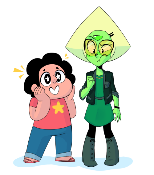 askperidotgem:I personally don’t see all the appeal in them, but Steven really likes them.