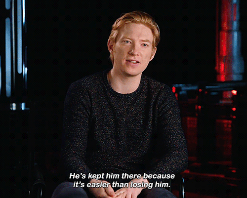 humanveil: The dynamic has changed utterly. Domhnall Gleeson on Star Wars: The Rise of Skywalker. 