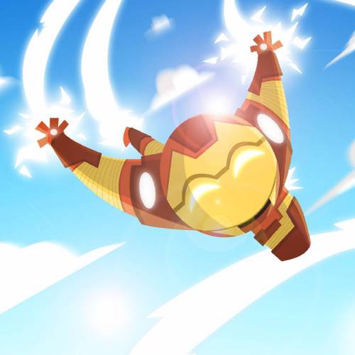 Oldie but goodie. One of my favorite cutie pieces to this day. #ironman #cuties #digitalart #mangast