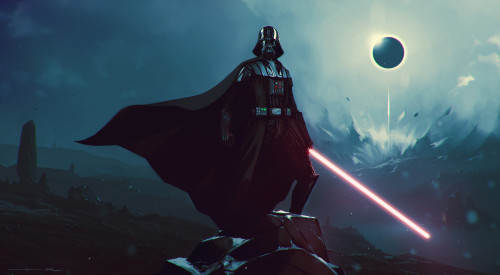 cyberclays:Darth Vader - Star Wars fan art by ömer tunç