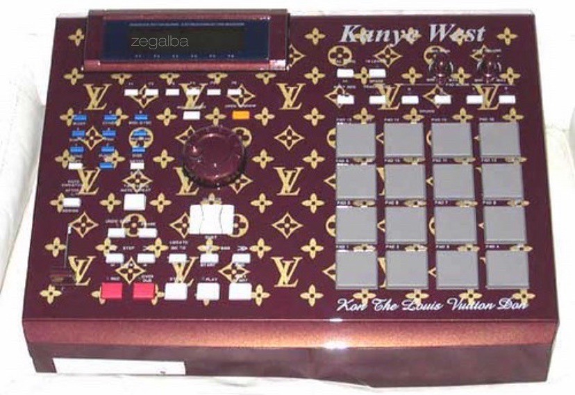 image therapy — Kanye West Custom Monogram Louis Vuitton Don Akai