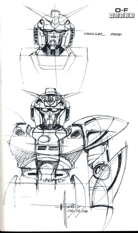 justinfromny:Syd Mead Concept Art for Turn A Gundam