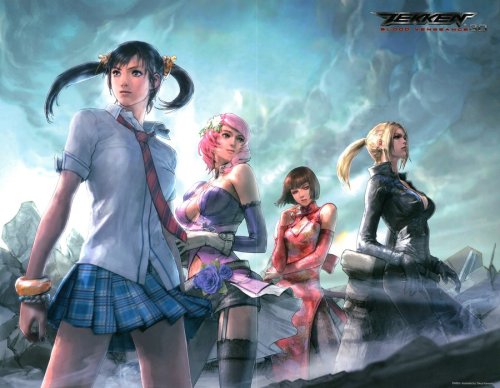 Porn Pics vkpsnakez:  Tekken Girls by ~Silidiunim