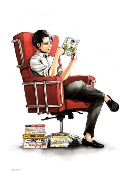 Hobby Sculptor Chikashi Shares Her Incredible Rendition Of Levi In The Red Chair,