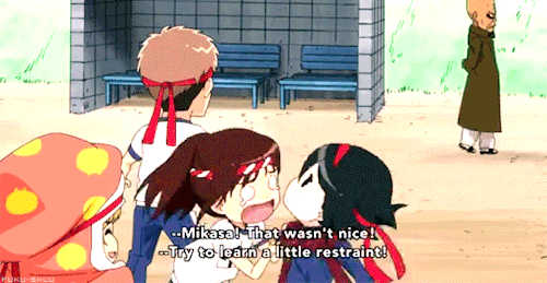 - Mikasa trolling Sasha -Shingeki! Kyojin Chuugakkou Episode 3More from Shingeki! Kyojin Chuugakkou