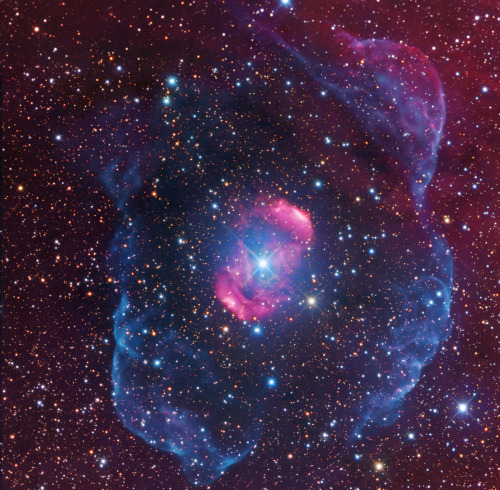 afro-dominicano: Bipolar Nebula NGC 6164-6165 (Cederblad 135a,b) Distance: 4200 Light Years NGC 6164