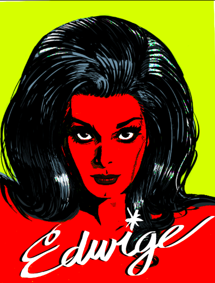 justincoffee:  Did this Edwige Fenech for inktober! Head on over to my instagram for more updates, h