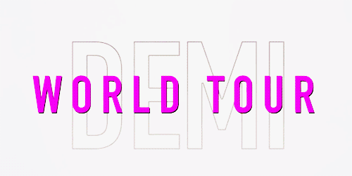 useyourmelody-deactivated201503:  #DEMIWORLDTOUR 