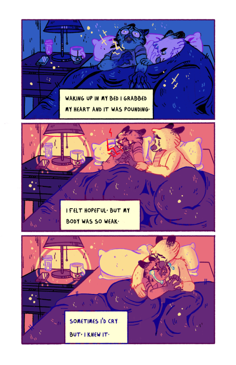 Here’s my comic Final Dreams of the Sun. I had a ton of fun working on this!