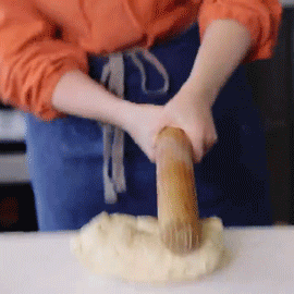 Another Thing You See Saffitz Doing A Lot Is Hitting The Dough.