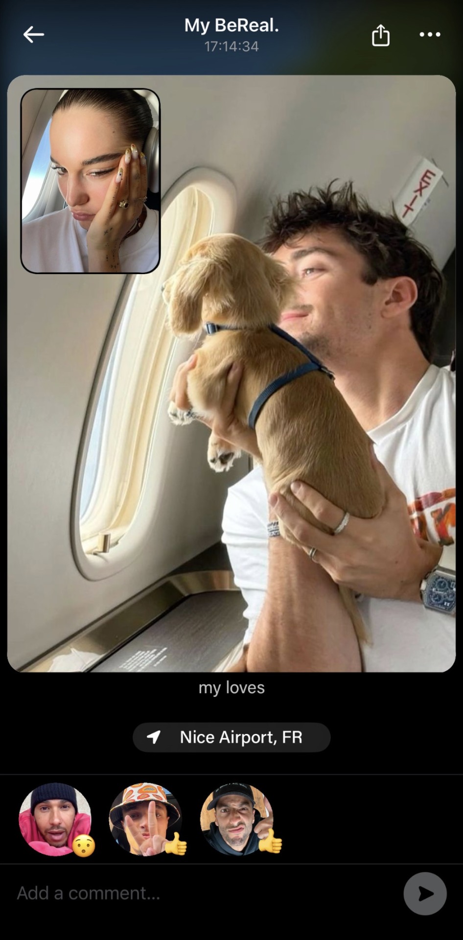 BeReals With Your F1 Boyfriend | F1 Grid X Reader