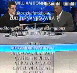 Um coisa que nunca vai ser dita: "Hoje no jornal nacional, Brasileiros não