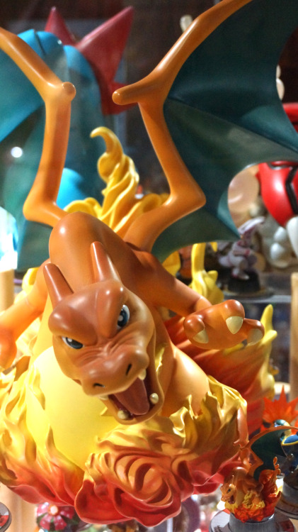 Some close up photos of the Pokemon TFG figure shrine from the Kaiyodo Hobby Museum Shimanto! Took t