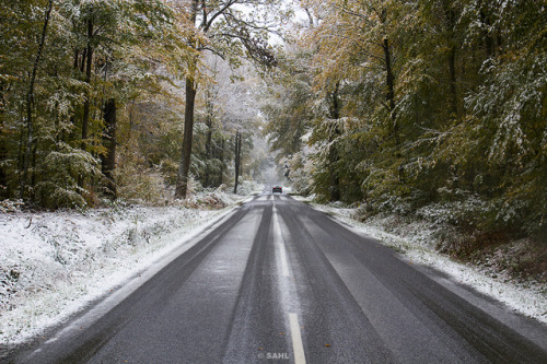 First snow this winter in Denmark28 Oktober 2018