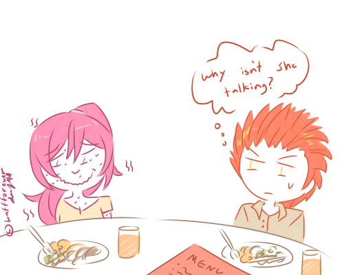 laffforever:  poor gou the shark teeth finally caught up with her  