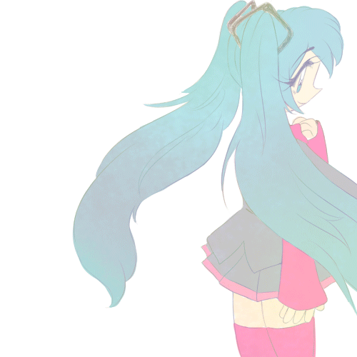a Miku for my friend Koi ^-^♪♪♬