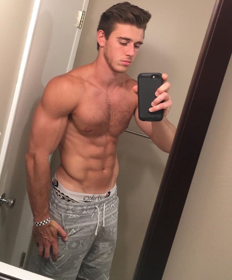 Showing Off His Hot Body