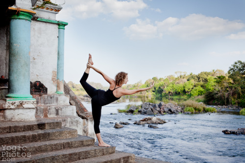 Beck Corley in Srirangapatna, India.Beck teaches with The Yoga Travelling CompanyPhotography by Chri