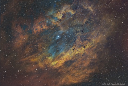 Sh2-119 Sharpless 119,emission nebular in Narrowband by Paul C. Swift on Flickr.