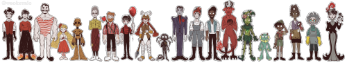 I Was Bored. SooHeight Chart? Kind Of?