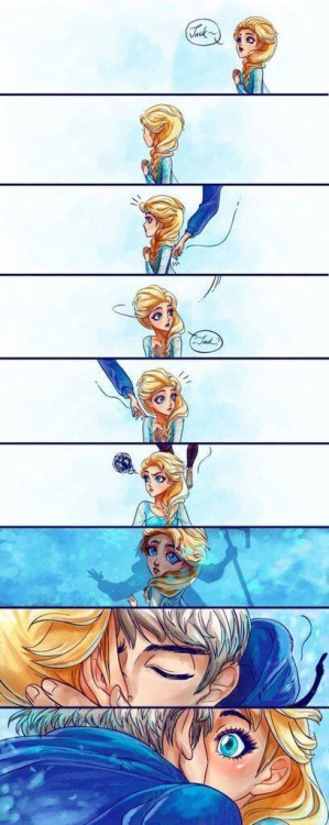 Jelsa jack frost and elsa