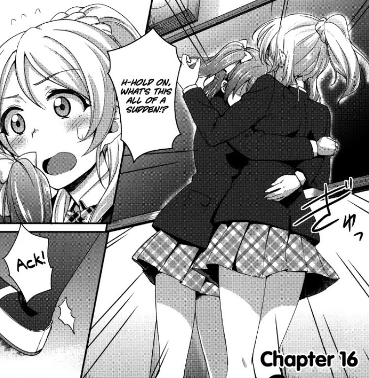thethoughtsthought:  Nico disapproves of HonoEli 