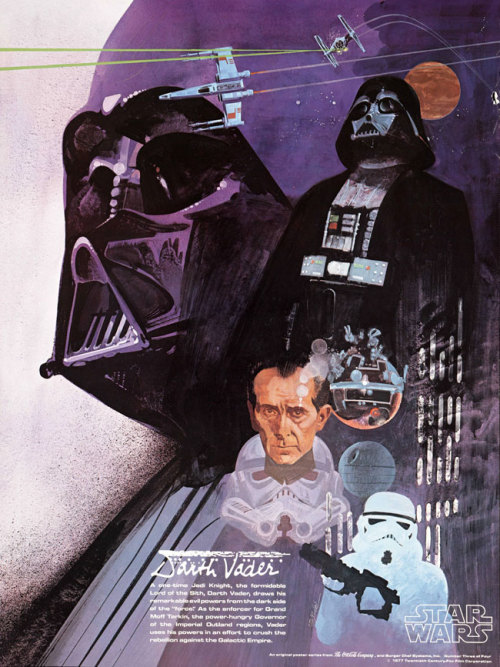 brianmichaelbendis:Star Wars posters by Del Nichols