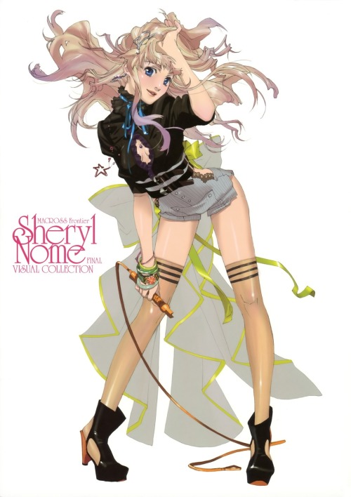 ebata risa macross macross frontier sheryl nome thighhighs | #180338 | yande.re