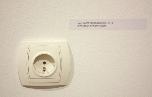 Robert Wałęka, Perfect design, Blind object, 2013http://robertwaleka.blogspot.com/2014/04/crimestory