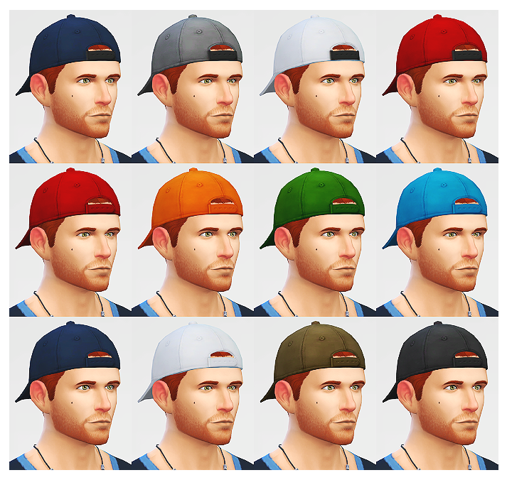 Luumia — A hat your male sims with a strapped...