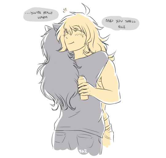 rae-arts: clingy