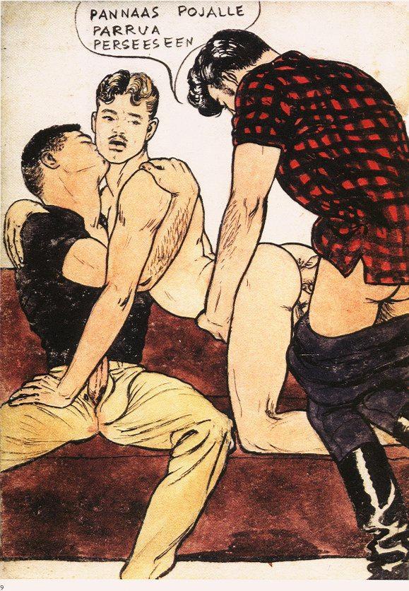 stiefelboy:  TOM OF FINLAND, 1946 (&frac12;) 