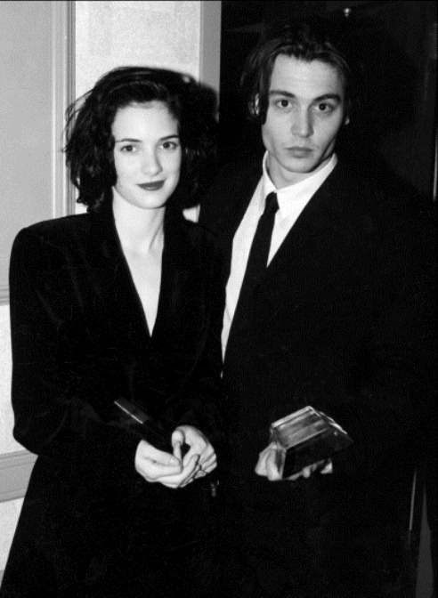 johnny depp & winona ryder were epic together