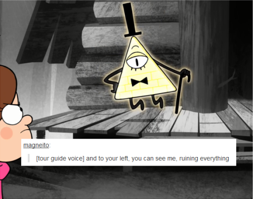 calibore:not letting this meme die featuring mostly bill cipher