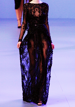 Porn  Elie Saab Paris Fashion Week 2014 - BLACK photos