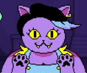 Catty doing the Paw Thing