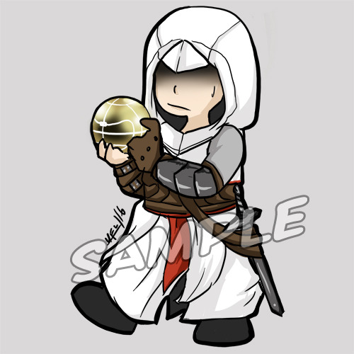 Assassin’s Creed magnets designsEDIT: The collection is finally complete! :D