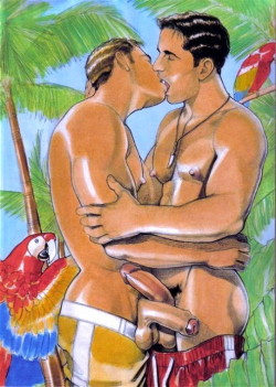 sexymanincartoon:  gay-erotic-art:  homopicshomoart:Kent