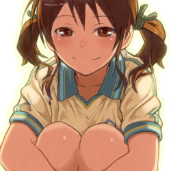 pairan-pailand:  【ラクガキ】体育座り空。イラストはよりかわいく柔らかく、漫画はよりかっこよくシャープに描くことを心がけてるのでいつも切り替えが大変。カンが鈍らないように時間があるときは少しでもたくさん描く努力をしたいとこです。