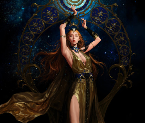 Astrologer jihye yoohttps://www.artstation.com/artwork/ELQryv 