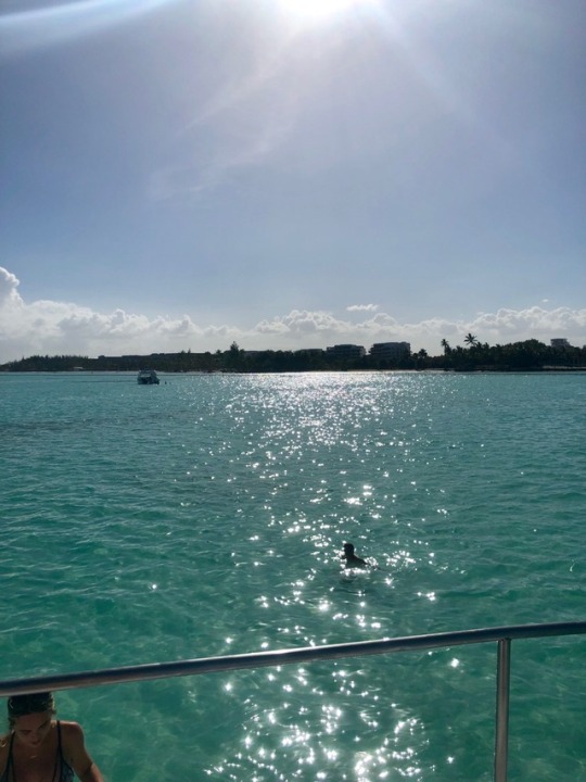 Dominican Republic. I was on a boat this day, snorkled and saw a shark and barracuda. I played in the water and didn’t get out until it was time to leave. A part of my spirit lies there now.