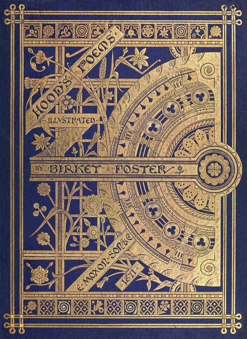 Poems by Thomas Hood. Illustrated by Birkey Foster. E. Moxon. Son & Co., London, 1871.“Twa