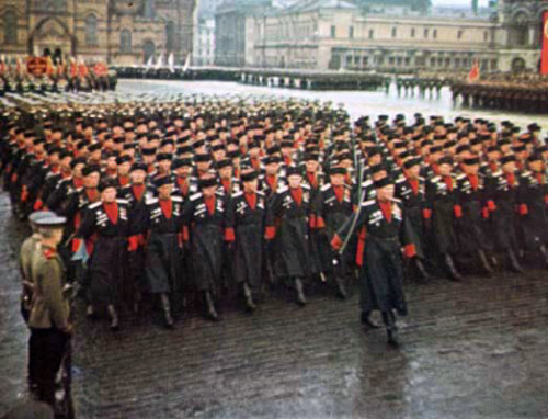 Kuban region, southern Russia2. Kuban Cossacks on victory parade, Red Square, June 24, 19453. Kuban 
