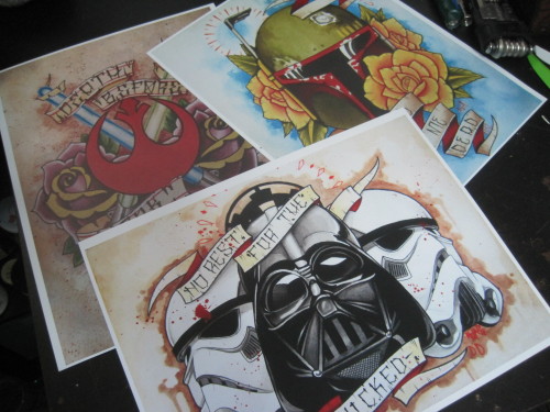 Porn photo electricalivia:  Star Wars prints on sale