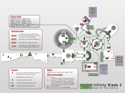 Infinity Blade 2 Walkthrough Castle Map Infinity Blade Cheats Infinity Blade 2 Walkthrough Castle Map Infinity Blade Cheats